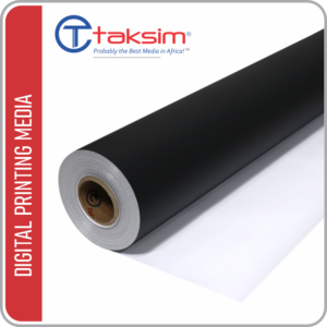 Taksim<sup>®</sup> Black White PVC Banner 510gsm Premium