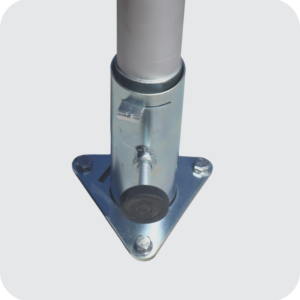 Aluminium Parasol Frame - Round Pole - Image 3