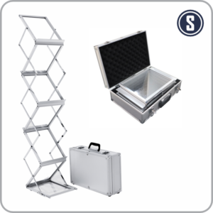 Aluminium Brochure Stands